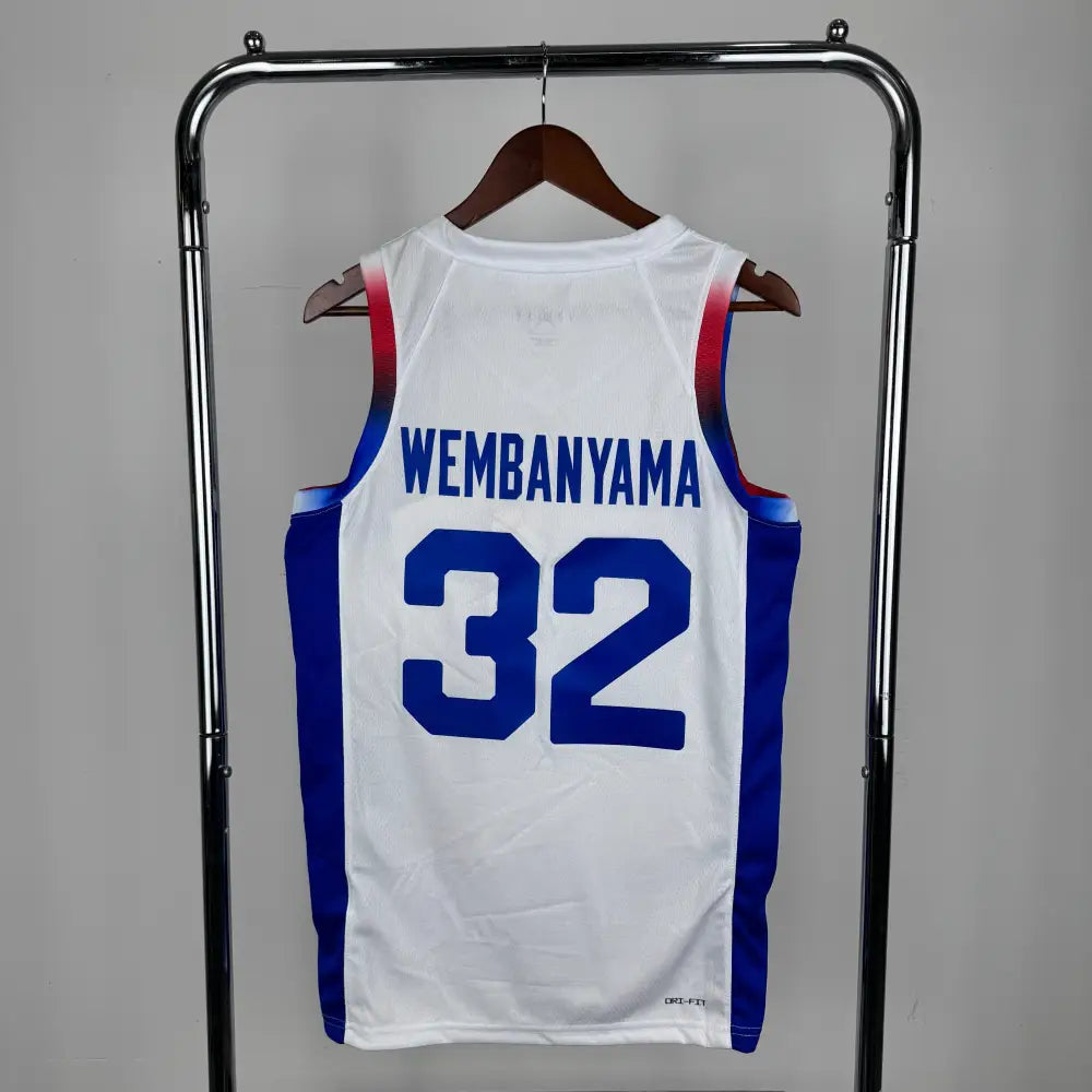 Maillot Victor Wembanyama France 2024/2025