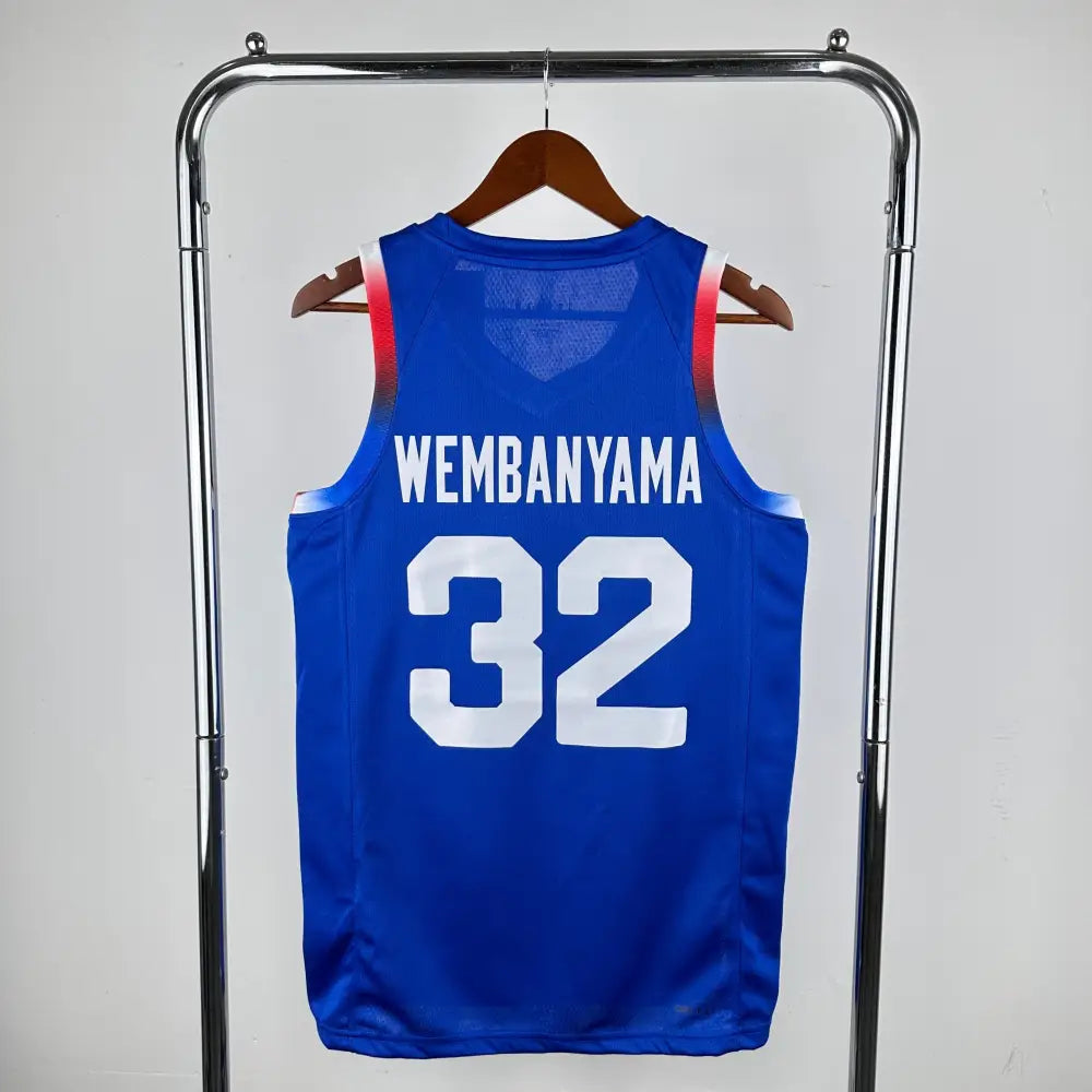 Maillot Victor Wembanyama France 2024/2025